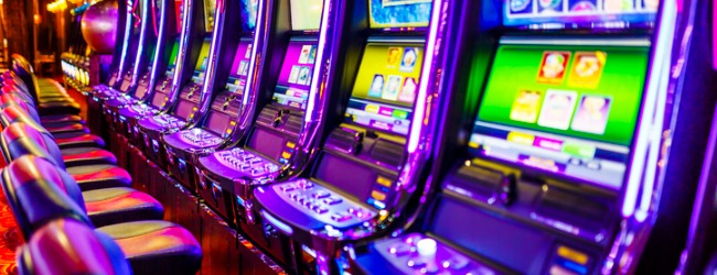 Slot Machines at a casino