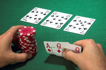 Flop in poker