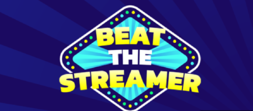 beat the streamer game blue logo