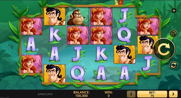 Jungle themed Slots